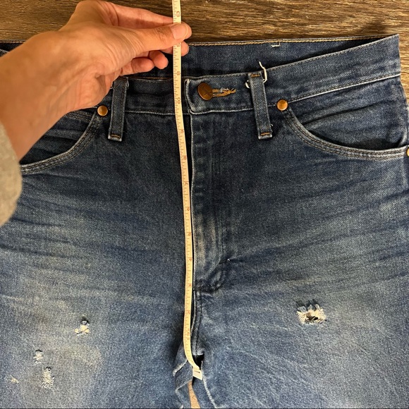 Vintage high waist wranglers 30 - Picture 5 of 9